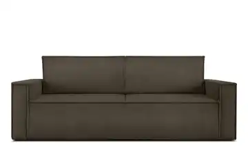 KONSIMO Einzelsofa Napi Braun