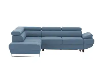 switch Ecksofa Gio Erweiterte Funktion Blau links