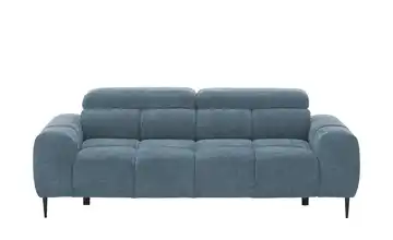 switch Einzelsofa Plaza 3 Chenille Blau Erweiterte Funktion