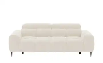 switch Einzelsofa Plaza 3 Chenille Cremeweiß Erweiterte Funktion