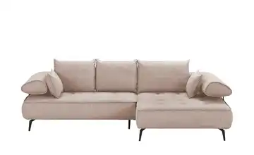switch Ecksofa Seledo Rosa rechts ohne