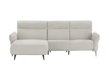 switch Ecksofa Stelvio Erweiterte Funktion links Creme