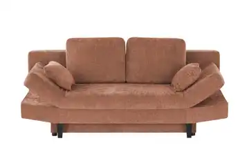 smart Schlafsofa Mokka Terracotta