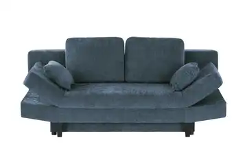 smart Schlafsofa Mokka Blau