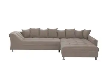 smart Ecksofa Hanalie rechts Taupe
