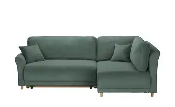 Ecksofa Malyn II rechts Grün