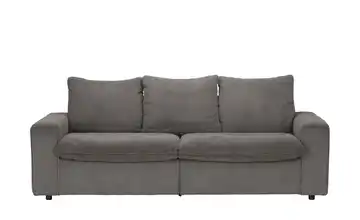 Big Sofa Kini Braun Cordstoff
