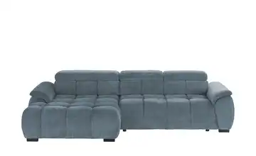 switch Ecksofa Alvin links Blau