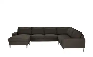 Max Schelling Wohnlandschaft Maximum 2.0 Moccabraun ohne rechts