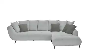 bobb Ecksofa Bellani III rechts Grau
