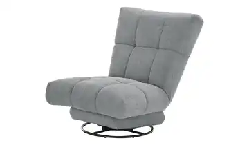 bobb Dreh-Schaukelsessel Chessie Steingrau