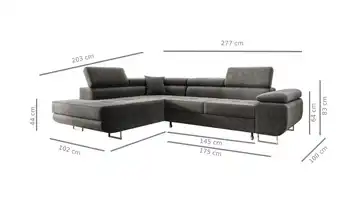  Ecksofa  Memphis 