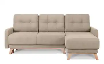 KONSIMO Ecksofa Visna Beige rechts