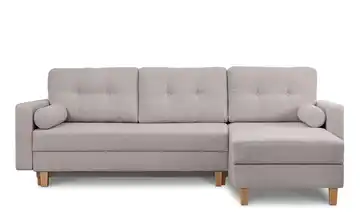 KONSIMO Ecksofa Eriso Hellgrau