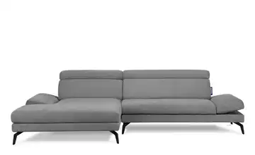 KONSIMO Ecksofa Renar Grau links