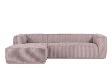 KONSIMO Ecksofa Ferox Pink links