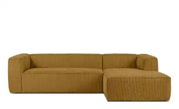 KONSIMO Ecksofa Ferox Gelb rechts