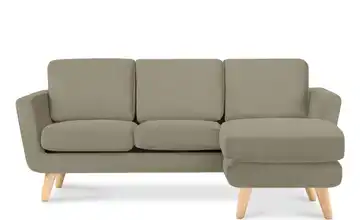 KONSIMO Ecksofa Tagio Beige rechts