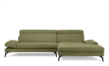 KONSIMO Ecksofa Renar Grün rechts