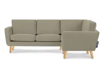 KONSIMO Ecksofa Tagio Beige rechts