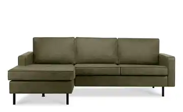 KONSIMO Ecksofa Invia Grün links