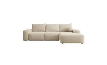 Selsey Ecksofa mit Schlaffunktion Carnos Beige rechts
