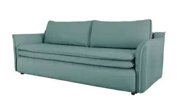 Miuform Einzelsofa mit Schlaffunktion Charming Charlie Pastellblau