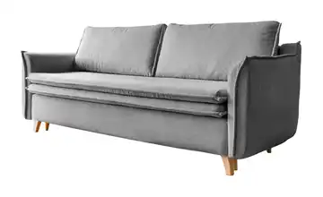Miuform Einzelsofa mit Schlaffunktion Charming Charlie Grau