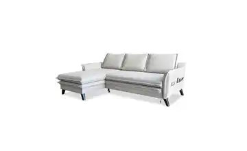 Miuform Ecksofa  mit Schlaffunktion Charming Charlie Beige links