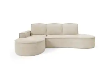 Ecksofa Flow Beige links