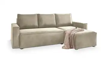 MASSENO Ecksofa mit Schlaffunktion Siles