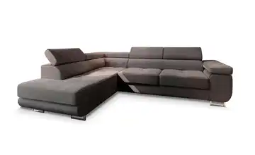 MASSENO Ecksofa mit Schlaffunktion Apiro