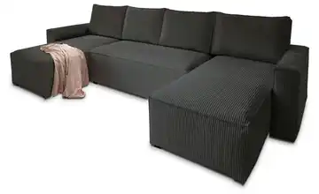 MASSENO Wohnlandschaft mit Schlaffunktion Aspra