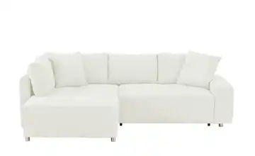 bobb Ecksofa Arissa de Luxe Beige links Flachgewebe