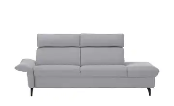 himolla Recamiére 1926 Erweiterte Funktion rechts Silbergrau