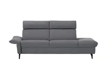 himolla Recamiére 1926 Erweiterte Funktion rechts Stahlgrau