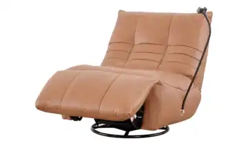 Sessel mit Relaxfunktion Tokyo Cognacbraun
