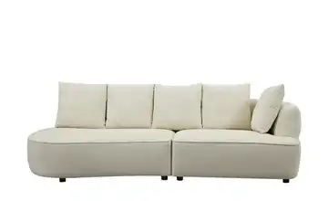 uno Einzelsofa Haku rechts Beige