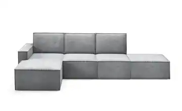  Ecksofa mit Pouf Orto
