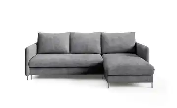 Ecksofa Bellis Steingrau