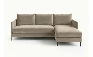 Ecksofa Bellis Dunkelbeige