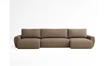 Wohnlandschaft Numba Hellbraun