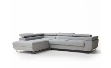 Ecksofa Concord Hellgrau rechts