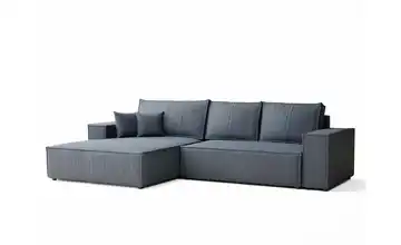 Ecksofa Maze Denimblau links