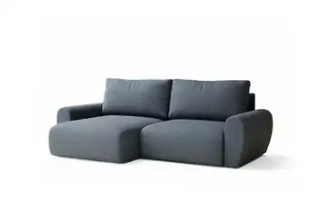 Ecksofa Numba Denimblau links