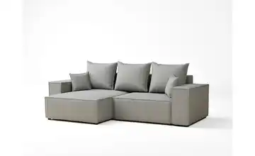Ecksofa rechts Hellgrau