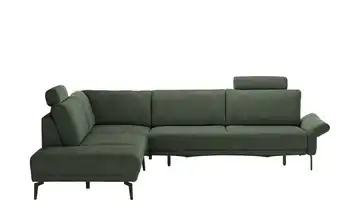 meinSofa Ecksofa Jenny Moosgrün Erweiterte Funktion links