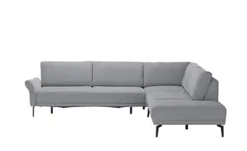 meinSofa Ecksofa Jenny Hellgrau ohne rechts