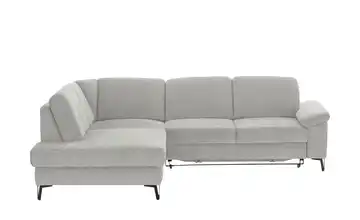 Ecksofa Coco links Grau