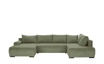 smart Wohnlandschaft Nelly Olivgrün links